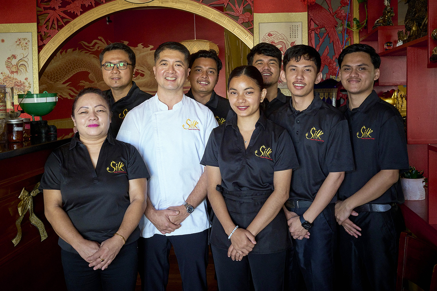 Silk front-of-house team